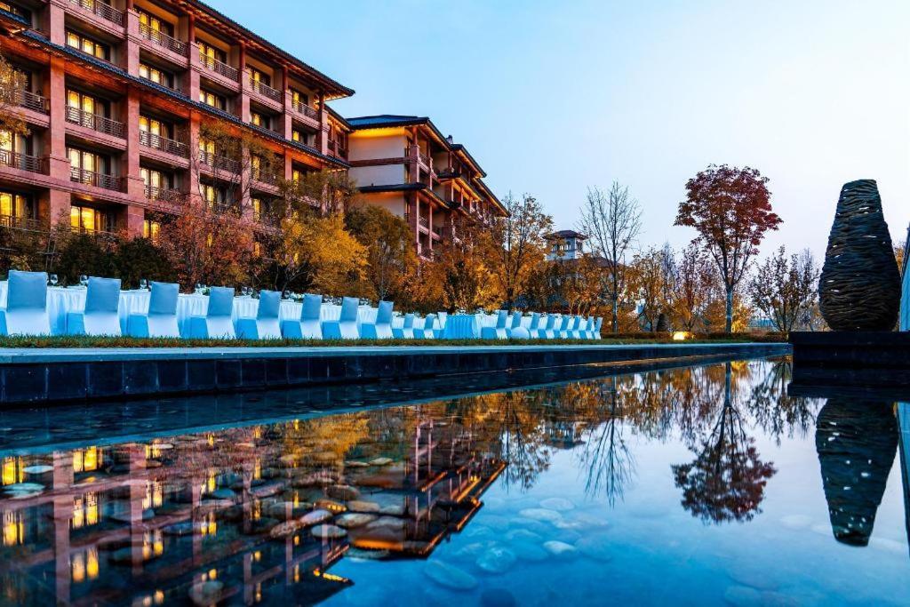 แกรนด์ เบย์ โฮเต็ล ปักกิ่ง Hotel Xiaotangzhuang ภายนอก รูปภาพ