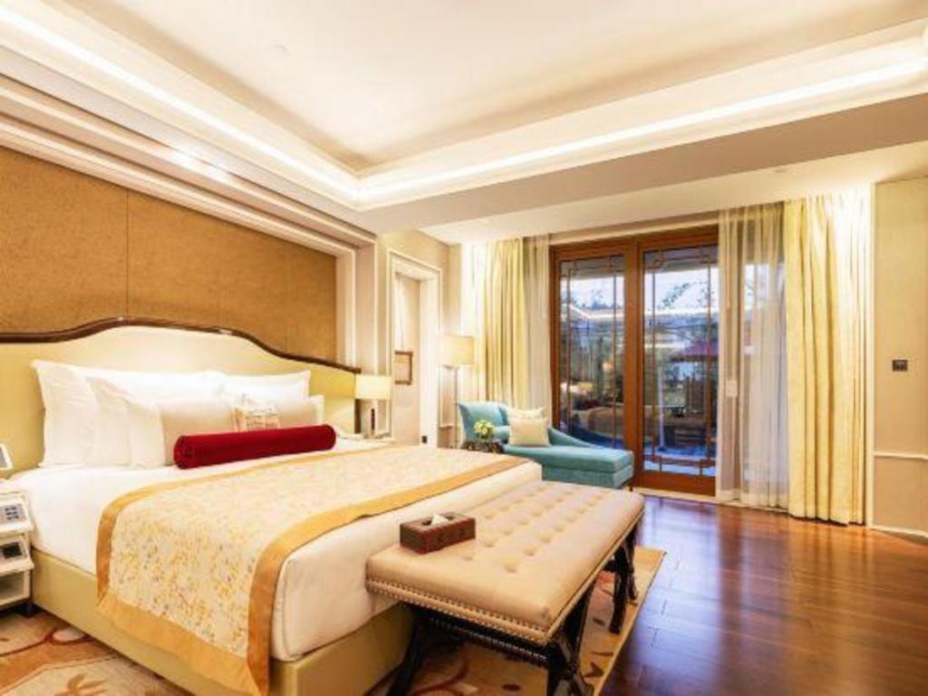 แกรนด์ เบย์ โฮเต็ล ปักกิ่ง Hotel Xiaotangzhuang ภายนอก รูปภาพ