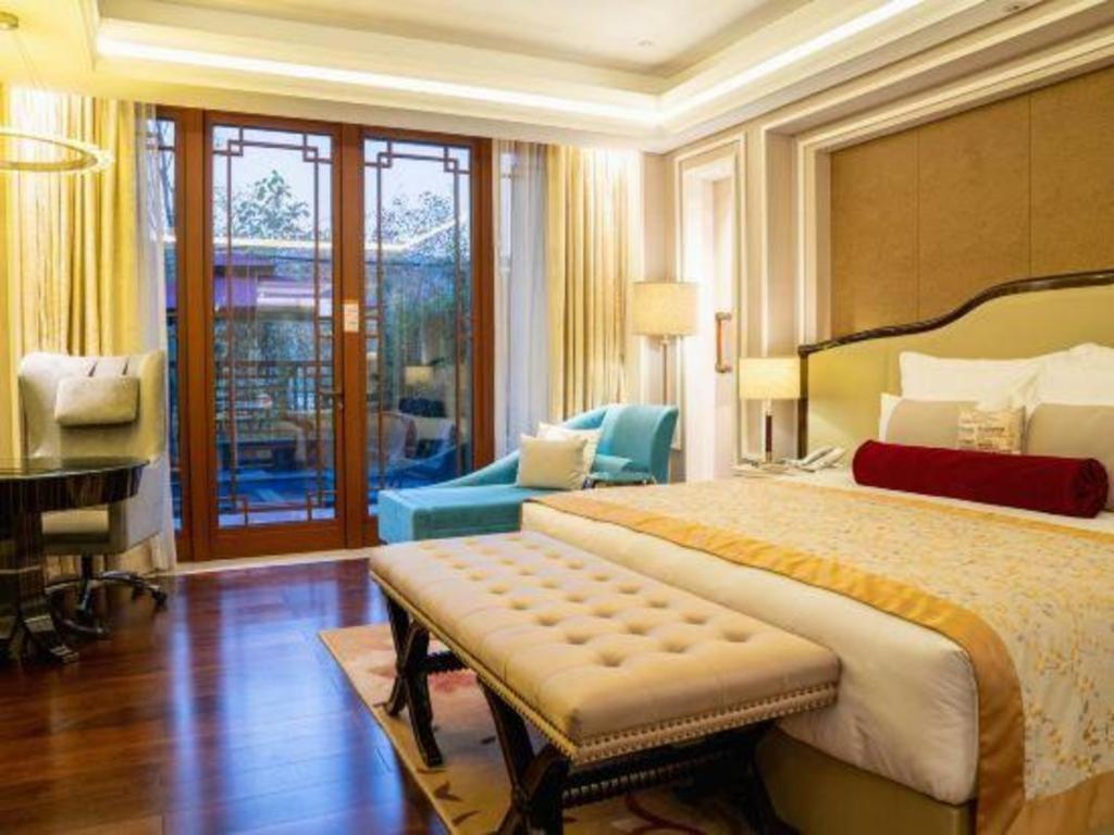 แกรนด์ เบย์ โฮเต็ล ปักกิ่ง Hotel Xiaotangzhuang ภายนอก รูปภาพ