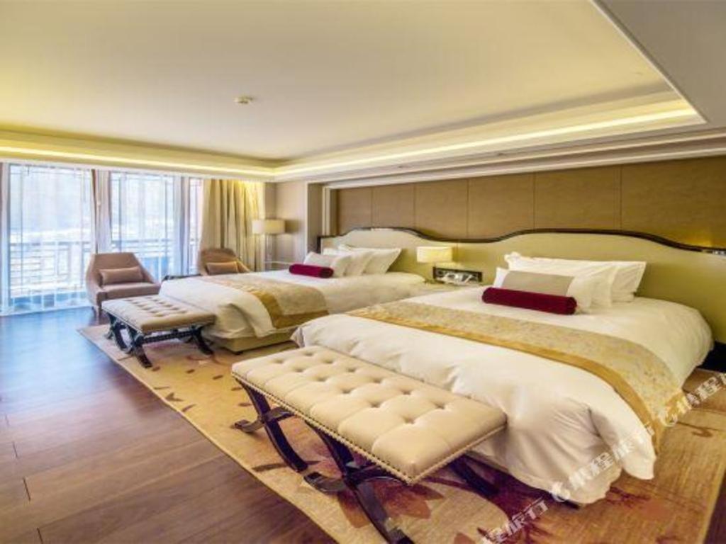 แกรนด์ เบย์ โฮเต็ล ปักกิ่ง Hotel Xiaotangzhuang ภายนอก รูปภาพ