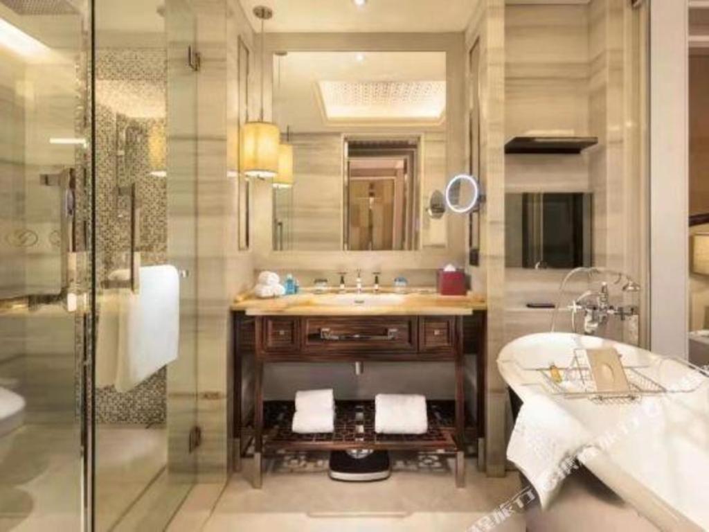 แกรนด์ เบย์ โฮเต็ล ปักกิ่ง Hotel Xiaotangzhuang ภายนอก รูปภาพ