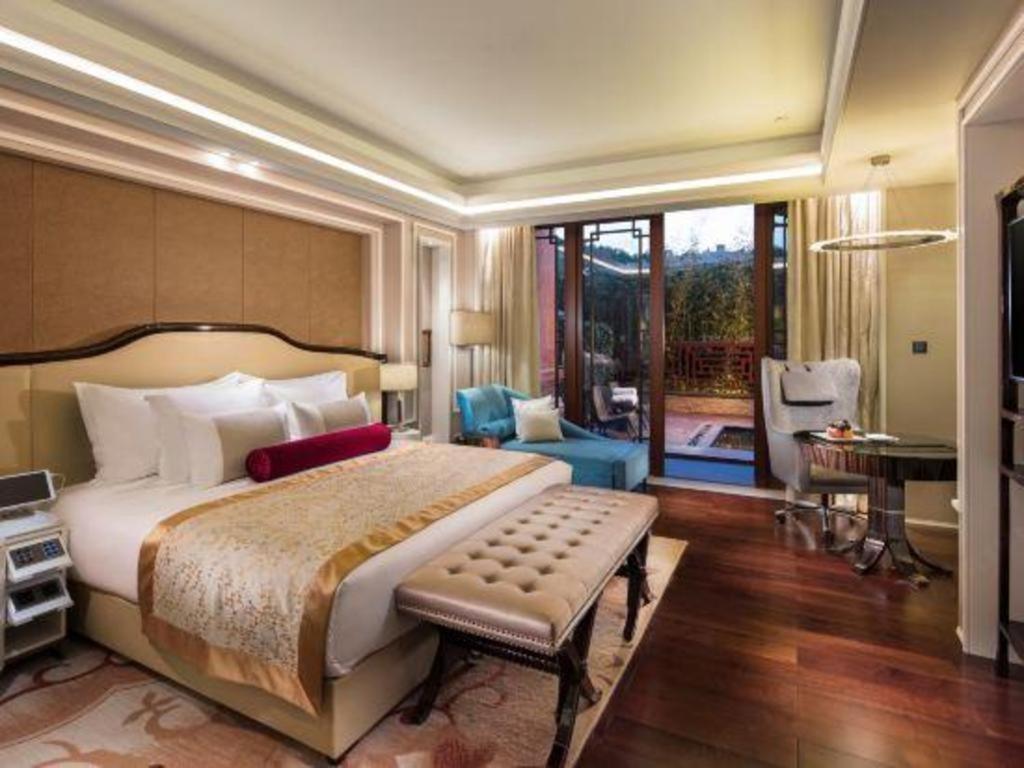 แกรนด์ เบย์ โฮเต็ล ปักกิ่ง Hotel Xiaotangzhuang ภายนอก รูปภาพ