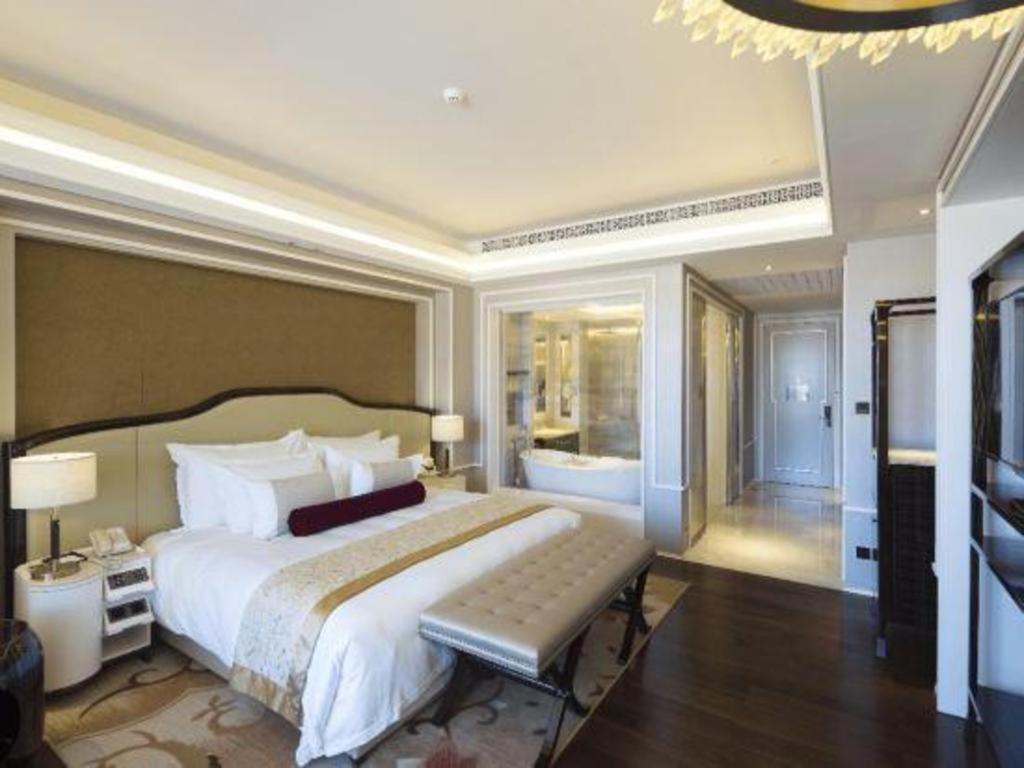แกรนด์ เบย์ โฮเต็ล ปักกิ่ง Hotel Xiaotangzhuang ภายนอก รูปภาพ