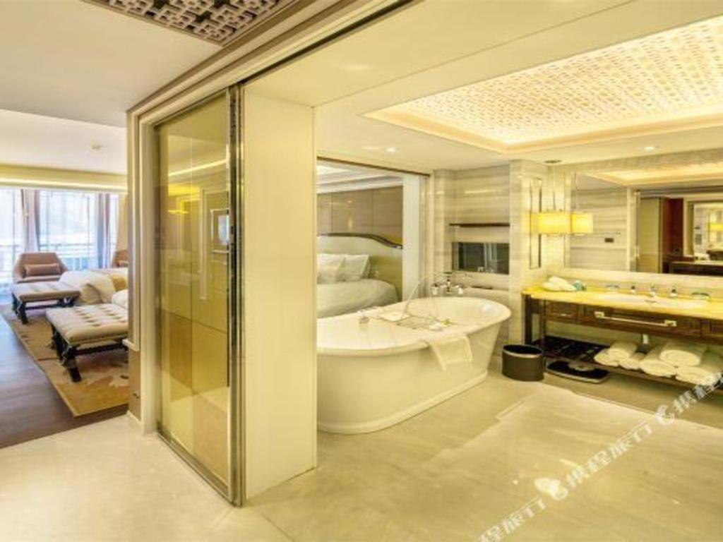 แกรนด์ เบย์ โฮเต็ล ปักกิ่ง Hotel Xiaotangzhuang ภายนอก รูปภาพ