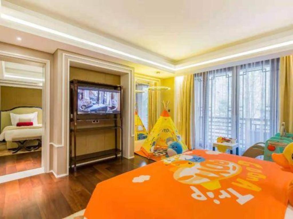 แกรนด์ เบย์ โฮเต็ล ปักกิ่ง Hotel Xiaotangzhuang ภายนอก รูปภาพ