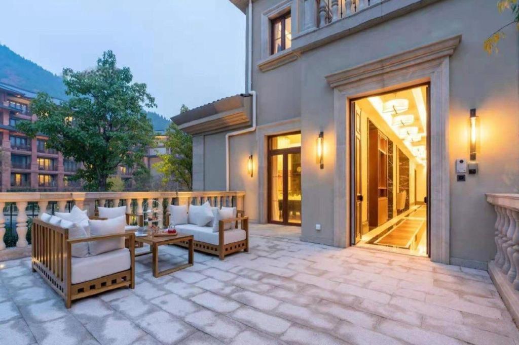 แกรนด์ เบย์ โฮเต็ล ปักกิ่ง Hotel Xiaotangzhuang ภายนอก รูปภาพ