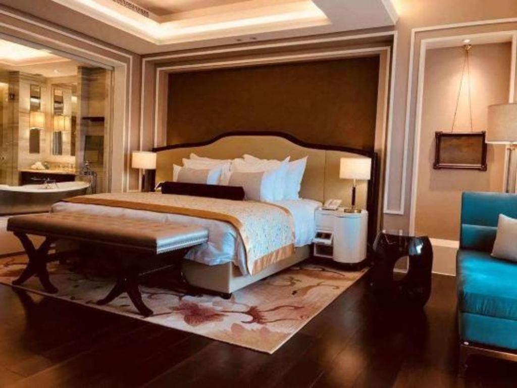 แกรนด์ เบย์ โฮเต็ล ปักกิ่ง Hotel Xiaotangzhuang ภายนอก รูปภาพ